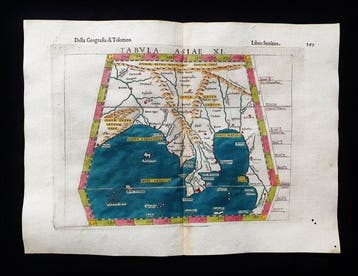 Azië - India, Mongolië, Sri Lanka, Pakistan; Rosaccio /, Nieuw
