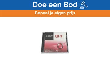Bieden: Sony CD-R 700MB 48x Blank Disc for Data, Ophalen of Verzenden, Nieuw