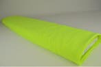 Limoengroen chiffon stof  - 15 of 50 meter rol, 120 cm of meer, Ophalen of Verzenden, Polyester, Groen