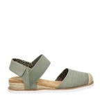 Bobs Desert Kiss sleehak voor dames in het Groen, Verzenden, Nieuw, Sandalen of Muiltjes, Bobs