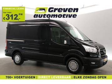 Ford Transit 2.0 TDCI L2H2 | Airco | Cruise | Camera | 3, Euro 6, Zwart, Nieuw, Ford