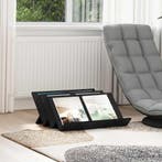 vidaXL Tijdschrift Rek Zwart Eiken 65 x 53 x 28,5 cm Bewerkt, Huis en Inrichting, Woonaccessoires | Krantenbakken en Lectuurbakken