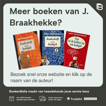 KOOKSCHRIFT VAN EEN KOOKGEK 1 9789051214567 J. Braakhekke, Boeken, Kookboeken, Verzenden, Zo goed als nieuw, J. Braakhekke