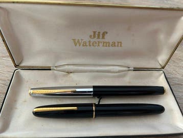 Waterman - Lot of 2 - Zonder minimumprijs - Vulpen, Verzamelen, Nieuw