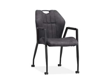 Eetkamerstoel Point - eetkamerstoelen - Antraciet, Huis en Inrichting, Stoelen, Nieuw, Overige materialen