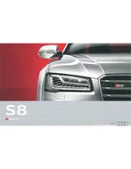 2013 AUDI S8 BROCHURE DUITS, Nieuw, Audi, Author