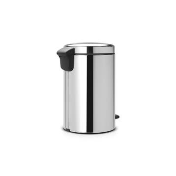 Brabantia Pedaalemmer newIcon 12 ltr - RVS, Huis en Inrichting, Woonaccessoires | Prullenbakken, Verzenden, Nieuw
