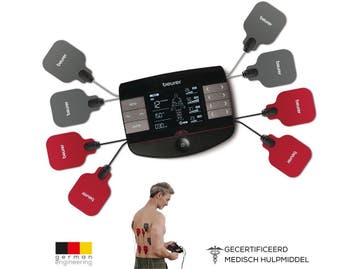 Beurer EM 89 Heat - EMS Trainer - 4-in-1 TENS Massage Warmte, Verzenden, Zo goed als nieuw