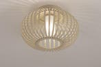 Rietveld Plafondlampen - Beige, Zand - Glas, Metaal, Verzenden, Nieuw