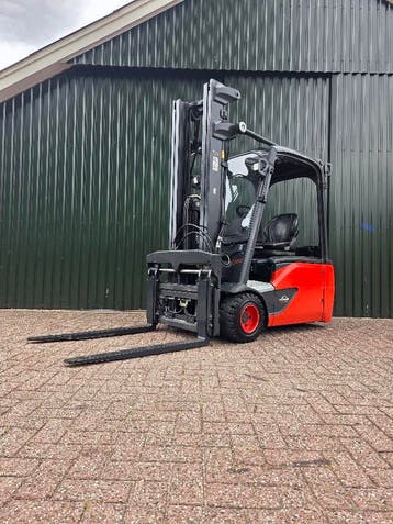 Linde E20 Elektrische Heftruck BJ 2019 Triplex Spreider, Linde, Heftruck, Ophalen of Verzenden, 1000 tot 2000 kg