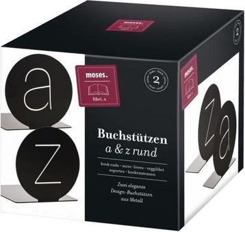 Libri_x boekensteun metaal a&amp;z set van 2libri_x, Ophalen of Verzenden, Zo goed als nieuw