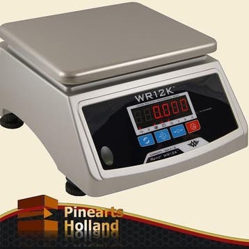 IP66 Waterproof Weegschaal Controle Grammen Weger 12 Kg x 1g, Nieuw, Ophalen of Verzenden, Overige typen, 10 tot 50 kg