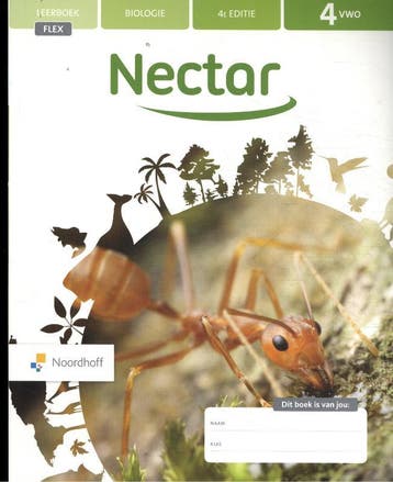 4 vwo flex biologie / Nectar / leerboek 9789001735982, Verzenden, Zo goed als nieuw