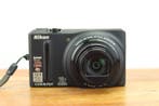 Nikon Coolpix S9100 Digitale camera, Audio, Tv en Foto, Fotocamera's Digitaal, Nieuw