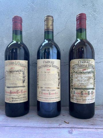 1988 , 1973, 1981 Chateau Balestard La Tonnelle -, Nieuw