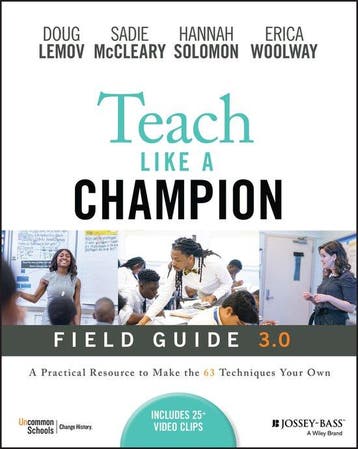 9781119903659 Teach Like a Champion Field Guide 3.0, Verzenden, Nieuw, Doug Lemov