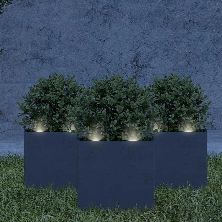 Solar priklampjes set Tulip - 10 lampjes aan 1 snoer - Warm, Tuin en Terras, Buitenverlichting, Waterbestendig, Led, Licht-donker-sensor
