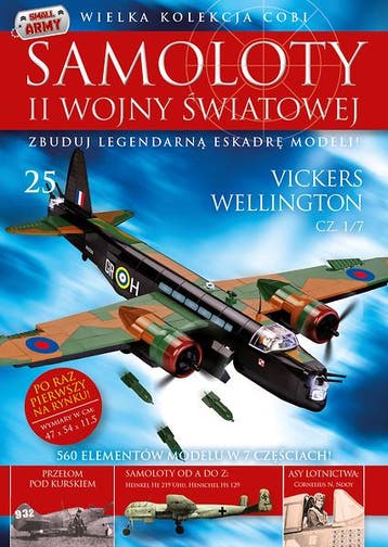 COBI  WW2 Tijdschrift - nr 25-31 Vickers Wellington, Verzenden, Nieuw