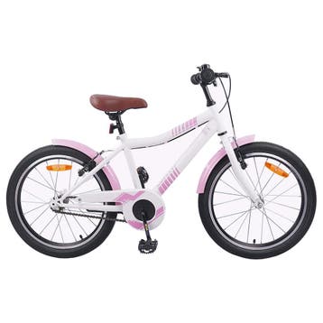 vidaXL Kinderfiets 18 Inch voor 5-7 jaar Lichtroze, Verzenden, Nieuw