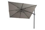 Platinum Challenger Zweefparasol T2 premium - 3x3 m., Verzenden, Nieuw, Zweefparasol, Kantelbaar