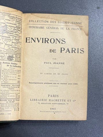 Paul Joanne - Environs de Paris / Versailles - 1903