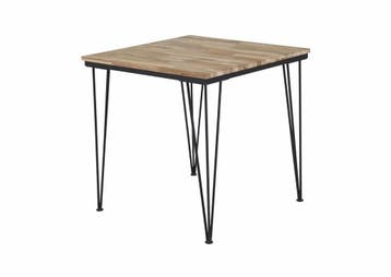 Eettafel - Mark - 80x80 cm - Teakhout - Jörn, Huis en Inrichting, Tafels | Eettafels, Verzenden, Nieuw