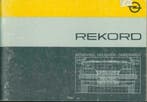 1985 Opel Rekord instructieboekje handleiding Nederlands, Auto diversen, Handleidingen en Instructieboekjes, Verzenden
