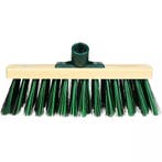 Benson Groene straatbezem - 30 cm - Vijf rijen borstels -..., Ophalen of Verzenden, Nieuw, Bezem