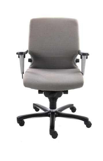 Haworth Comforto 77, Gebruikt, Verzenden, Grijs, Bureaustoel