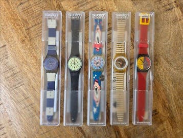 Swatch - Gent Collection - Five Watch Set - Zonder, Sieraden, Tassen en Uiterlijk, Nieuw
