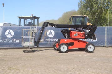 Veiling: Knikarmhoogwerker Manitou Man-Go 12 Diesel 19.4kW 1, Ophalen