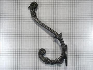 Hoed en jashaak, bewerkt, ijzer blank, Verzenden, Nieuw
