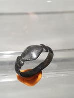 Middeleeuws Brons Middeleeuwse ring met diamantvormige, Sieraden, Tassen en Uiterlijk
