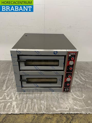 RVS Saro Pizzaoven Oven 6 Pizzas 30 cm doorsnee 400V Horeca, Ophalen of Verzenden, Nieuw zonder verpakking