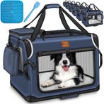 Reisbench hond - Draagtas hond - Transportbox - 83x58x58 cm, Dieren en Toebehoren, Verzenden, Zo goed als nieuw