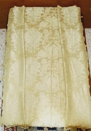 Bedsprei - 220 cm - 260 cm - Sprei van zuivere zijde, Antiek en Kunst