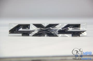 Nameplate, Tailgate 4X4 Black, Ophalen of Verzenden, Nieuw