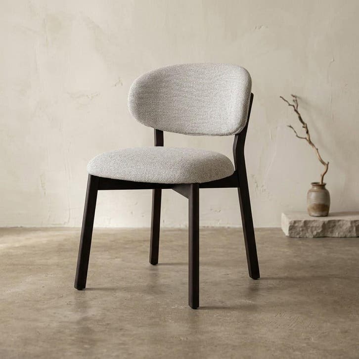 Stoel Mikky bruin - taupe Moon, Huis en Inrichting, Stoelen, Nieuw, Ophalen of Verzenden