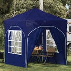 vidaXL Pop-up Feesttent 192 x 192 x 245 cm Blauw, Tuin en Terras, Partytenten, Verzenden, Nieuw
