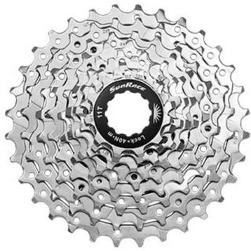 Sunrace 9-speed cassette - nikkel afwerking - 12-25T - 29..., Ophalen of Verzenden, Nieuw, Stuur
