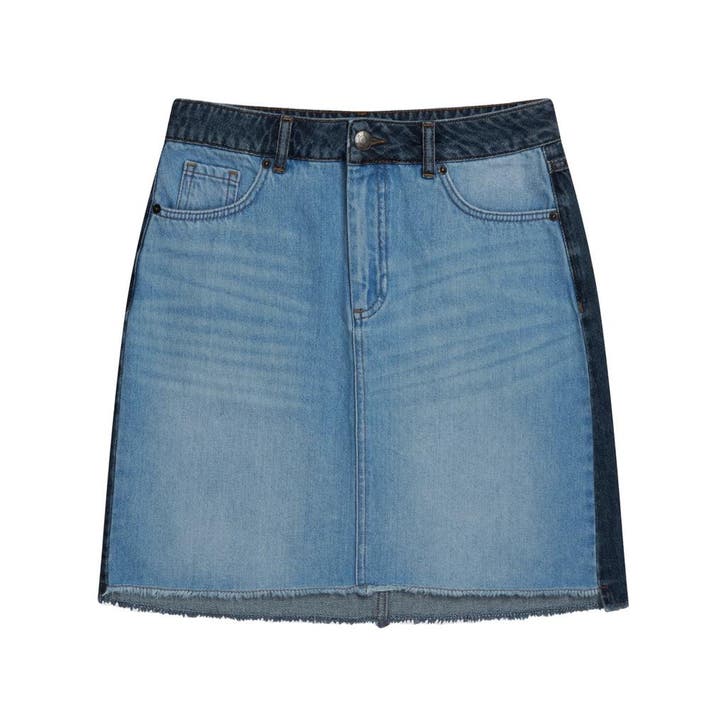 Munthe • denim rok Aclura • 34, Kleding | Dames, Rokken, Blauw, Nieuw, Maat 34 (XS) of kleiner, Verzenden