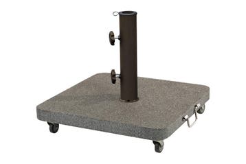 4 Seasons verrijdbare parasolvoet 40 kg - Grijs, Verzenden, Nieuw, Parasolvoet