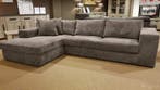 Loungebank Loenen - loungebanken - Taupe, Nieuw, 150 cm of meer, Stof, 250 tot 300 cm