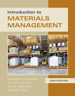 Introduction to Materials Management 9780134156323, Verzenden, Zo goed als nieuw