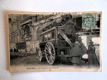 Parijs - Paris Vécu - Tentoonstelling Art Déco 1925 -, Verzamelen, Ansichtkaarten | Buitenland, Gelopen