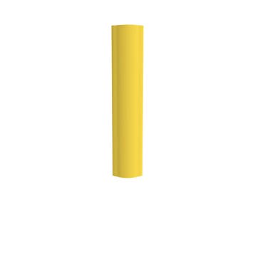 D - flexx Alfa staanderbeschermer - Geel - Polyethyleen (PE), Verzenden