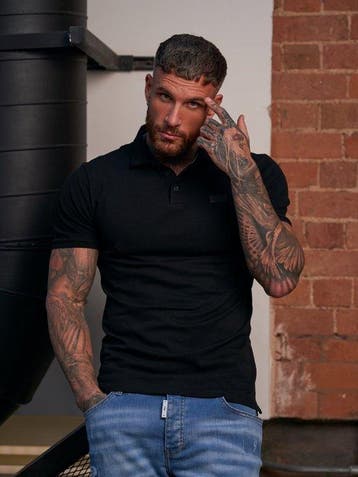 2dekans | AB Lifestyle - Regular Polo | Jet Black - Heren -, Ab lifestyle, Zwart, Nieuw, Ophalen of Verzenden