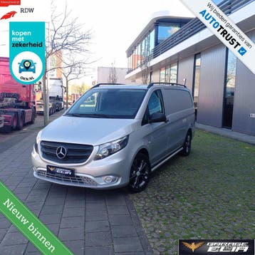 Zakelijke Lease |  Mercedes-Benz Vito Bestel bus L2 H1 2018, Stof, Gebruikt, Mercedes-Benz, Zilver of Grijs