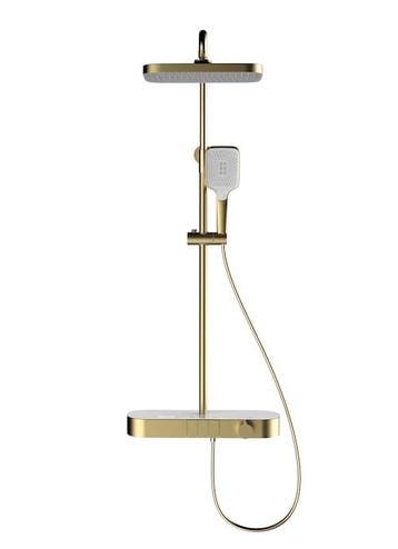SALE - Borg - Goud - Piano button - Doucheset opbouw -, Ophalen of Verzenden, Nieuw