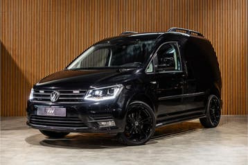 Volkswagen Caddy 2.0 TDI Exclusive | Marge | BTW & BPM Vrij, Stof, Gebruikt, Volkswagen, Zwart